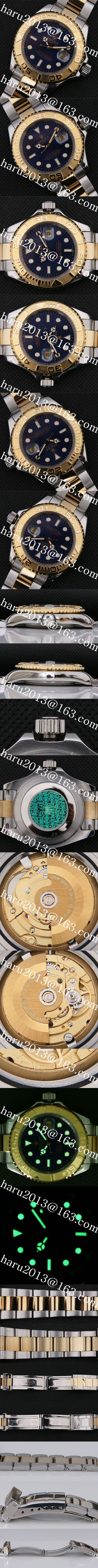 人気新作 ROLEX コピー最新改良白2836-2搭載 ブラック文字盤 デイト スーパールミナンス(夜光)