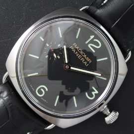 大好評ストア PANERAI コピー時計 ラジオミール PAM378 Asian ムーブメント搭載 手巻き スーパールミナンス 